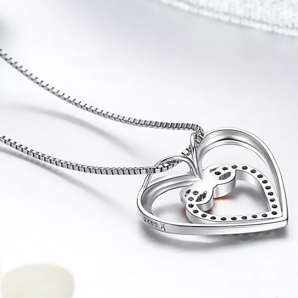 Intertwined Hearts Charm