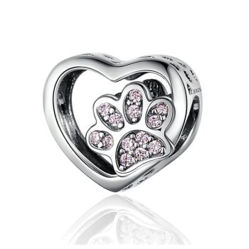 Your Little Paw in my Heart Charm