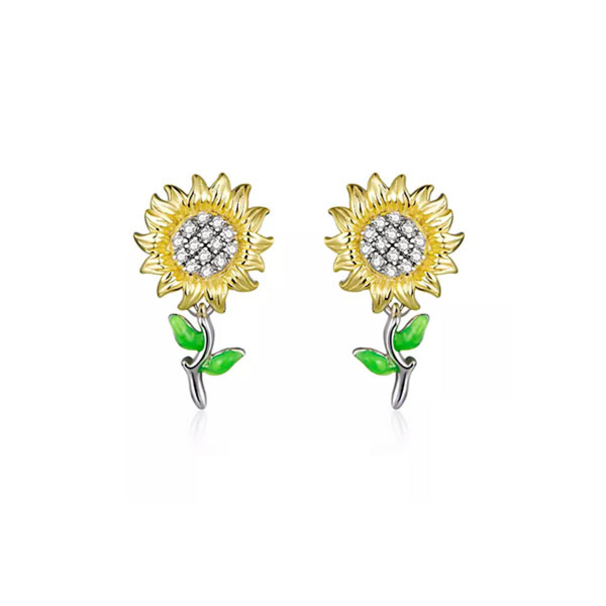 Sunflowers Earrings - CR Charms ❤ Discover your Style