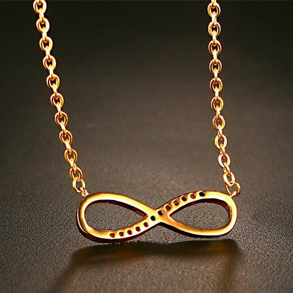 Infinity Symbol Steel Necklace
