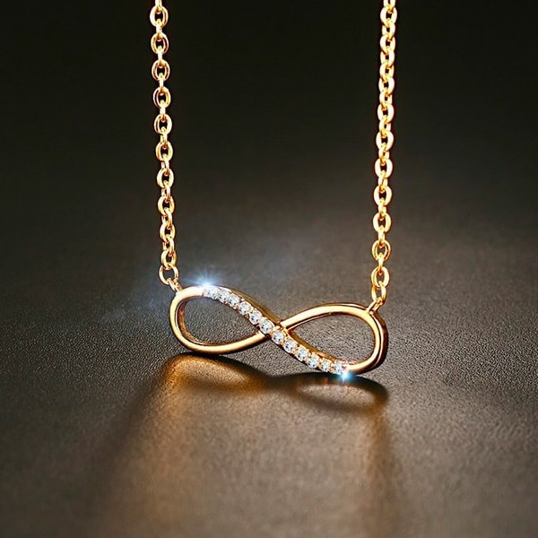 Infinity Symbol Steel Necklace